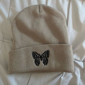 Butterfly beanie